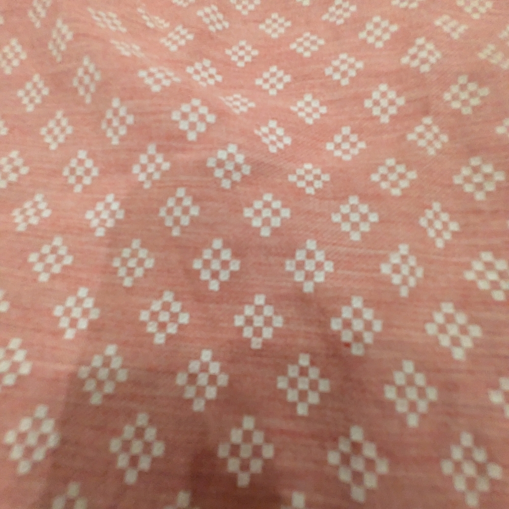 Faherty Cotton Blend With Diamond Pattern Button … - image 3